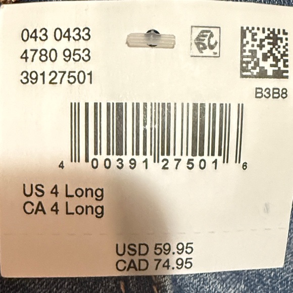 American Eagle Outfitters Women's Distressed Blue Skinny Jeans - Picture 5 of 5